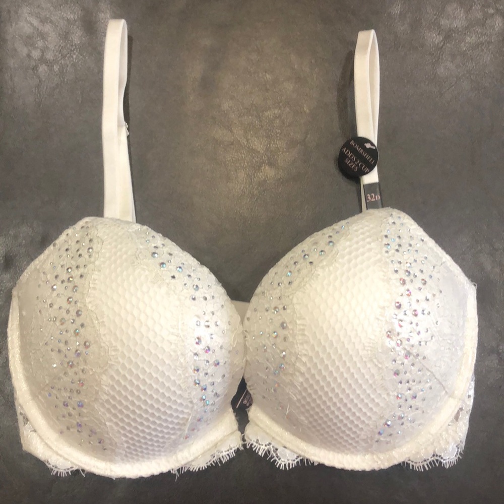 Victoria Secret Bombshell Bra 32D White